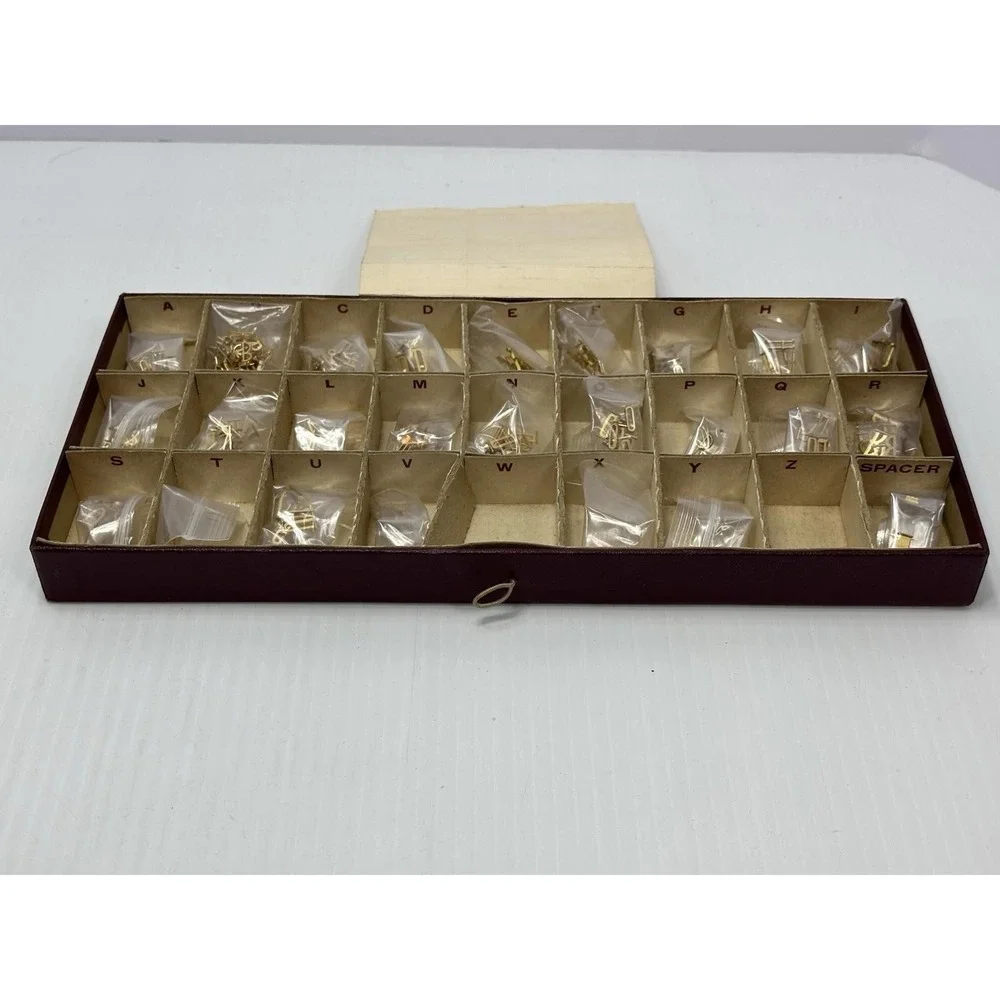 Vintage Swank‎ Jewelry Aristo Gram & Sit Gram Initials MCM Cuff Links Tie Clips
